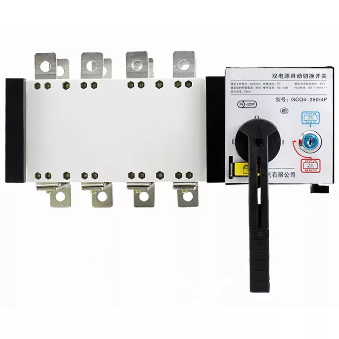 Chave de transferência automática ATS Dual Power-PC